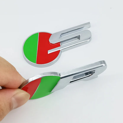 3D Metal R S Logo Badge Emblem for Jaguar