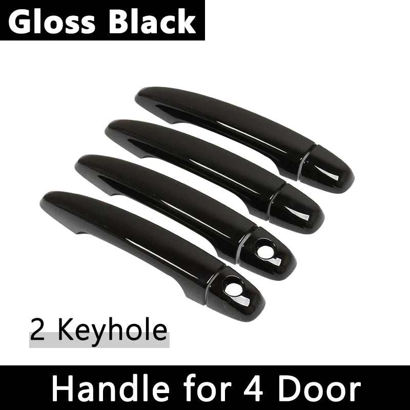 (NOT SOLD TO USA) Gloss Black Carbon Fiber Door Handle Covers for DS3 09-19 2 Keyhole 4 door – Car Accessories | MotorWorld Marketplace