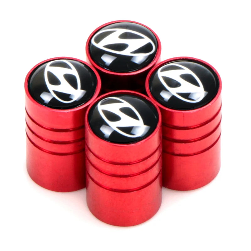 4Pcs Tire Valve Dust Caps for Hyundai
