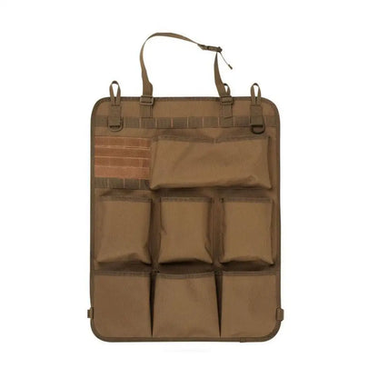 Tactical Camo Seat Back Organizer, 7-Pocket Universal Fit B – Car Accessories | MotorWorld Marketplace