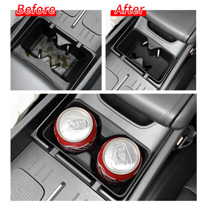 Hyundai Santa Fe 2024 Cup Holder Silicone Tray Organizer – Car Accessories | MotorWorld Marketplace