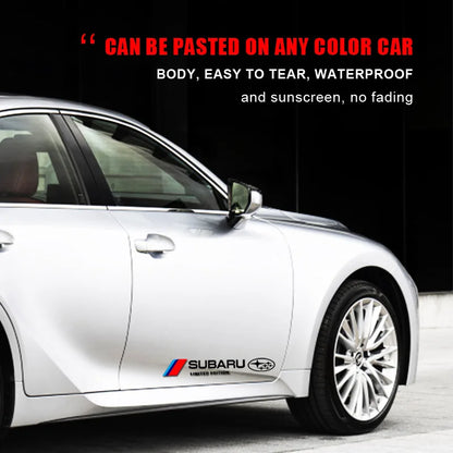 2pcs 3D Side Door Badge Decals for Subaru Forester WRX STI – Car Accessories | MotorWorld Marketplace