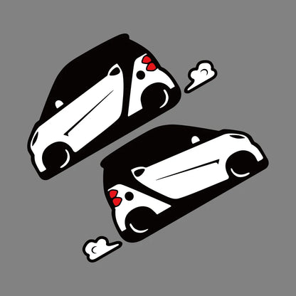 Racing Vinyl Decal Set for Smart Fortwo