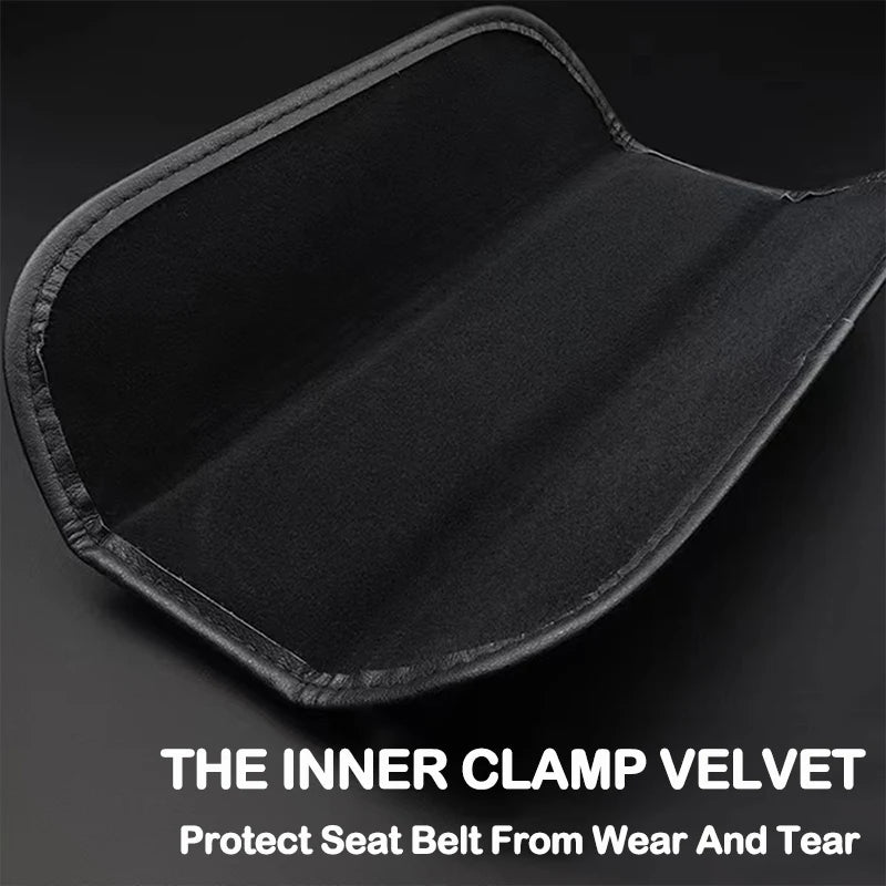 2Pcs Leather Seat Belt Cover for Renault RS Megane Clio