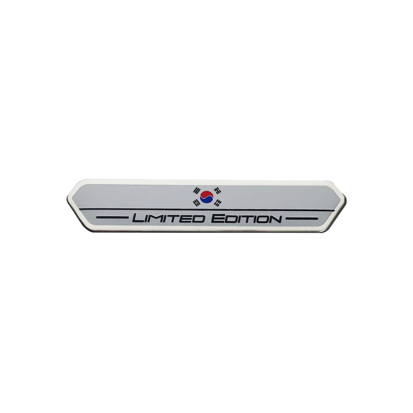 Korean Limited Edition Aluminum Car Trunk Emblem Decal C – Car Accessories | MotorWorld Marketplace