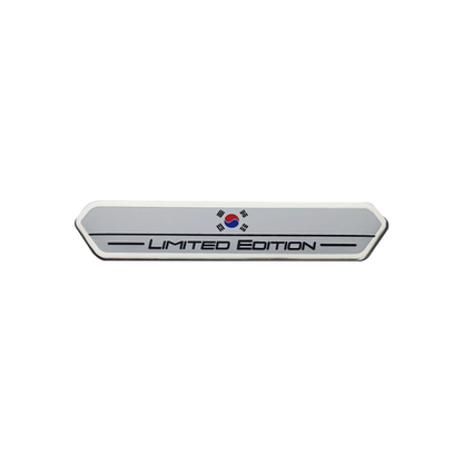 Korean Limited Edition Aluminum Car Trunk Emblem Decal C – Car Accessories | MotorWorld Marketplace
