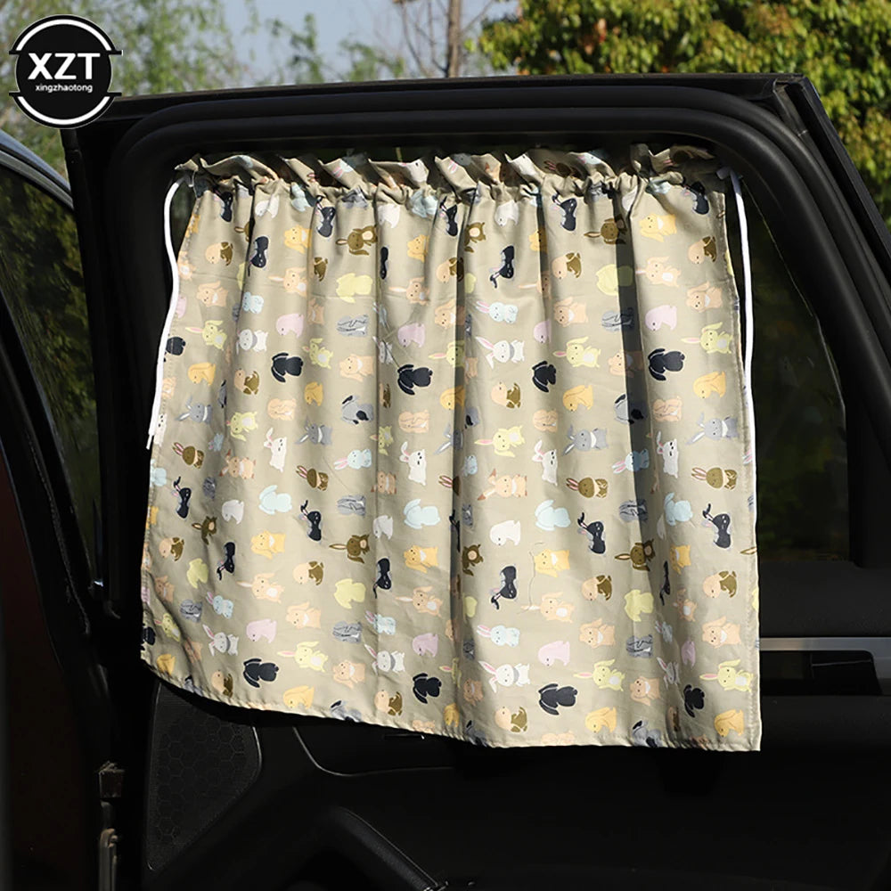 Universal Car Window Sunshade UV Blocker, Cartoon, Kids Safe I – Car Accessories | MotorWorld Marketplace