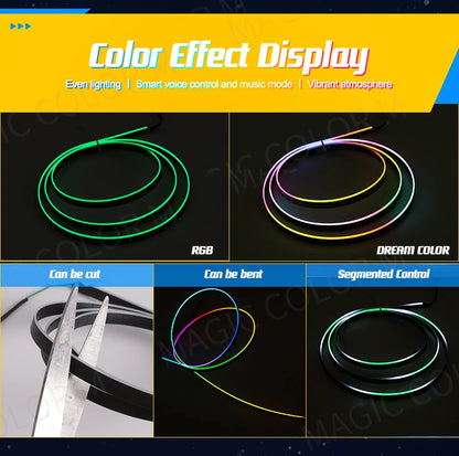 RGB LED Ambient Light USB for Tesla Model 3/Y/S/X