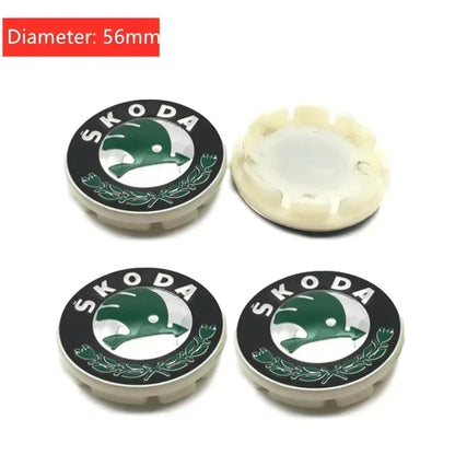 Skoda Wheel Center Hub Caps Logo – All Models