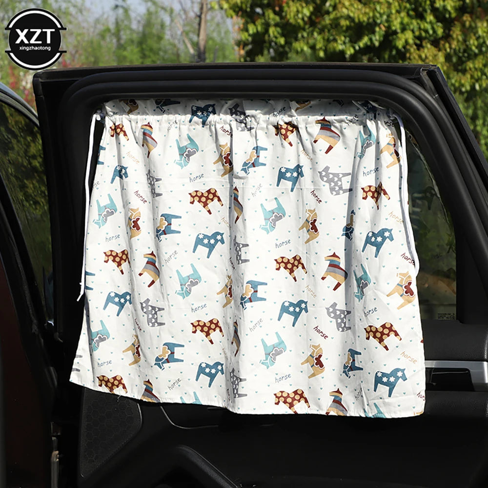 Universal Car Window Sunshade UV Blocker, Cartoon, Kids Safe F – Car Accessories | MotorWorld Marketplace
