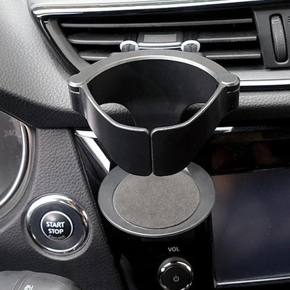 Support universel pour téléphone et boisson sur grille d'aération de voiture - Organiseur professionnel