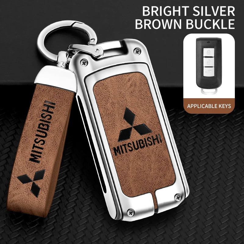 Premium Zinc Alloy Key Shell for Mitsubishi