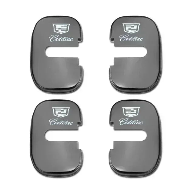 (NOT SOLD TO USA) 4pcs Door Lock Cover Stickers for Cadillac CTS ATS Escalade B-Black – Car Accessories | MotorWorld Marketplace