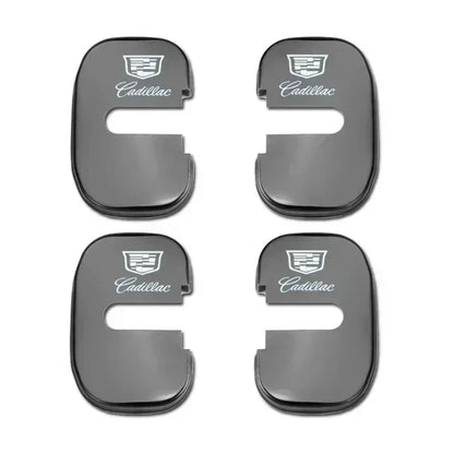 (NOT SOLD TO USA) 4pcs Door Lock Cover Stickers for Cadillac CTS ATS Escalade B-Black – Car Accessories | MotorWorld Marketplace