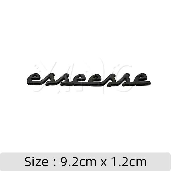 3D Metal Trunk Emblem for Abarth Competizione, Tunismo & Esseesse For Esseesse Black – Car Accessories | MotorWorld Marketplace