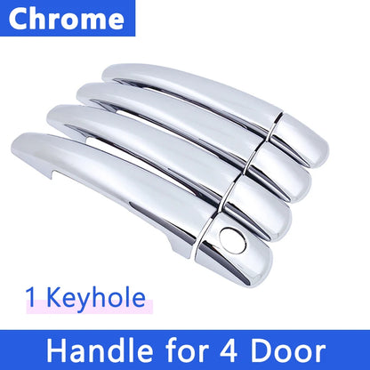 (NOT SOLD TO USA) Gloss Black Carbon Fiber Door Handle Covers for DS3 09-19 1 Keyhole 4 door 1 – Car Accessories | MotorWorld Marketplace