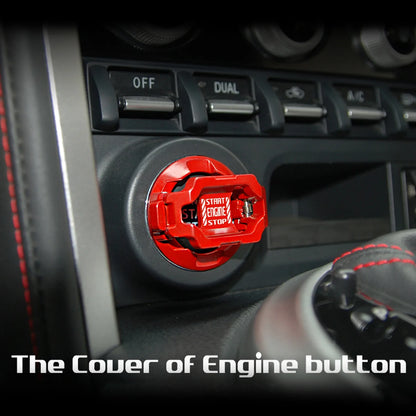 Red Engine Start Stop Button Cover – Pro Ignition Upgrade Red – Car Accessories | MotorWorld Marketplace