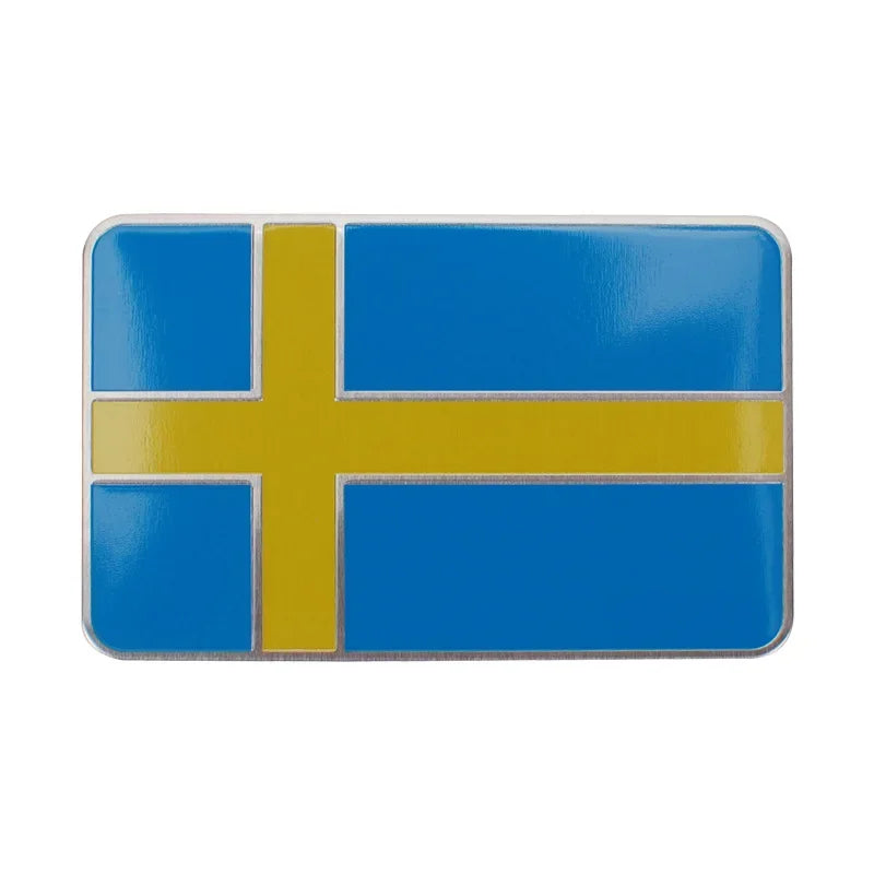Premium National Flag Stickers, Exalt