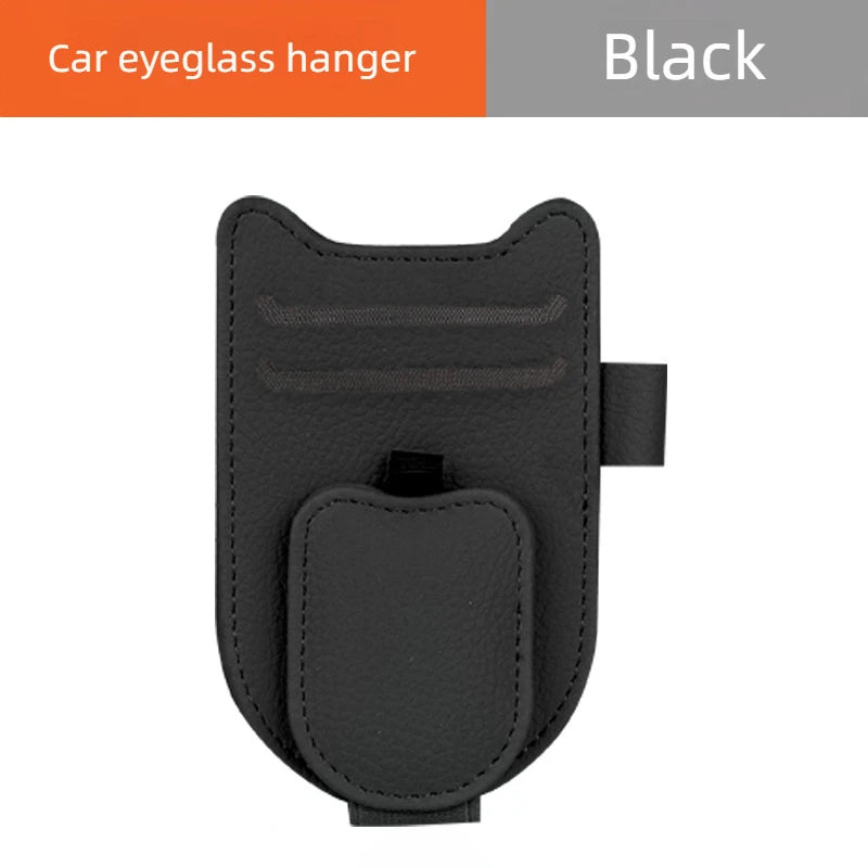 Magnetic Sun Visor Sunglasses Clip – Secure Auto Eyewear Holder Black – Car Accessories | MotorWorld Marketplace