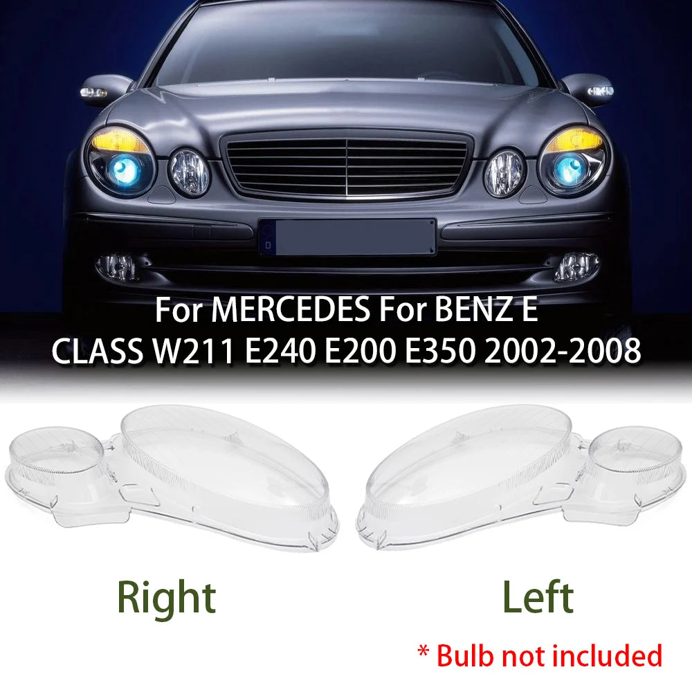 Mercedes-Benz E-Class Headlight Lens Cover