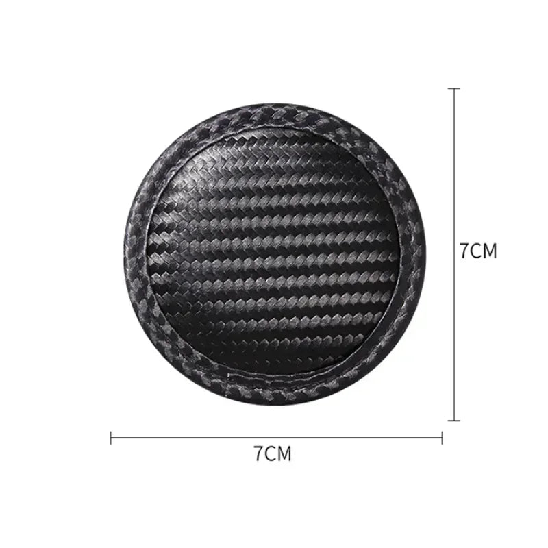 ( NOT SOLD TO USA) 2pcs Carbon Fiber Cup Mats for Cadillac XT4 CT5 CTS Escalade – Car Accessories | MotorWorld Marketplace