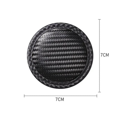 ( NOT SOLD TO USA) 2pcs Carbon Fiber Cup Mats for Cadillac XT4 CT5 CTS Escalade – Car Accessories | MotorWorld Marketplace