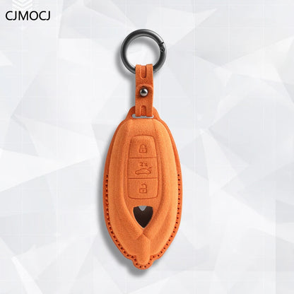 Premium Suede Key Case for Lamborghini Urus & Revuelto