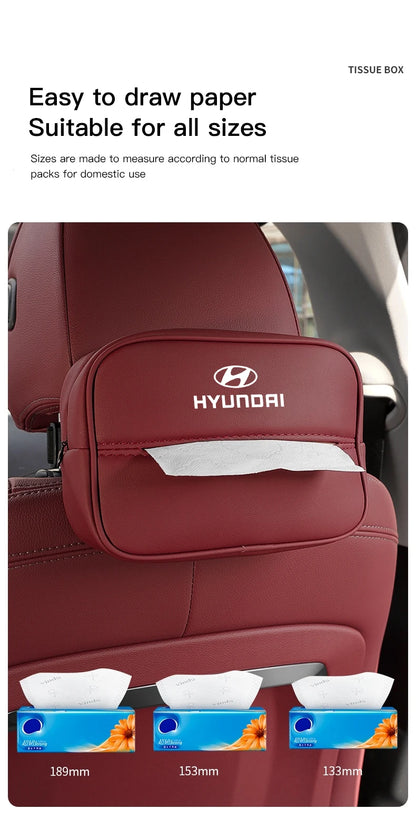 Hyundai Genesis N-LINE Armrest Tissue Box & Sunshade Kit