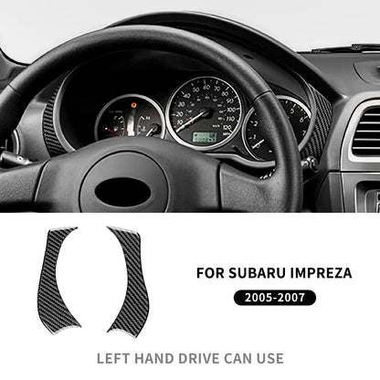 Real Carbon Fiber Sticker Kit for Subaru Impreza 05-07 Interior LHD Dashboard BK – Car Accessories | MotorWorld Marketplace