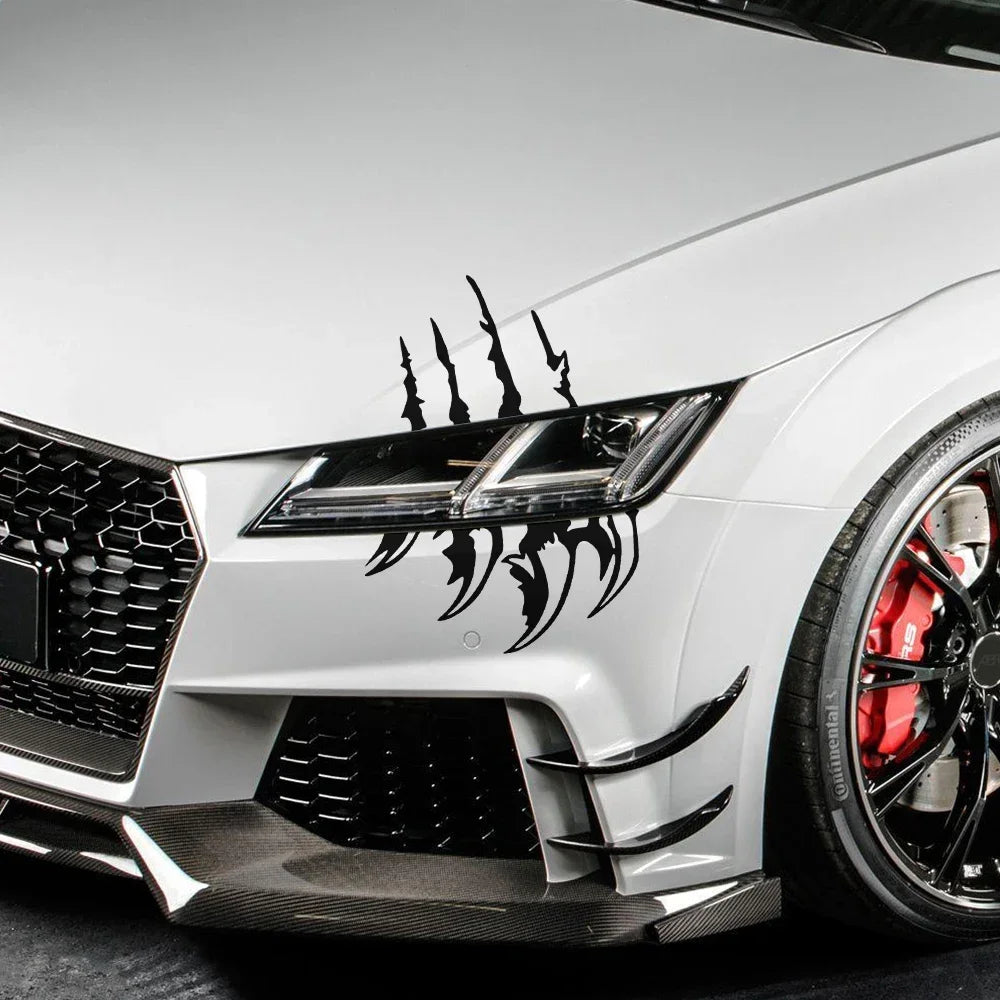 Universal Headlight Eyebrow Claw Decals – PVC, Pro Tuning – Car Accessories | MotorWorld Marketplace