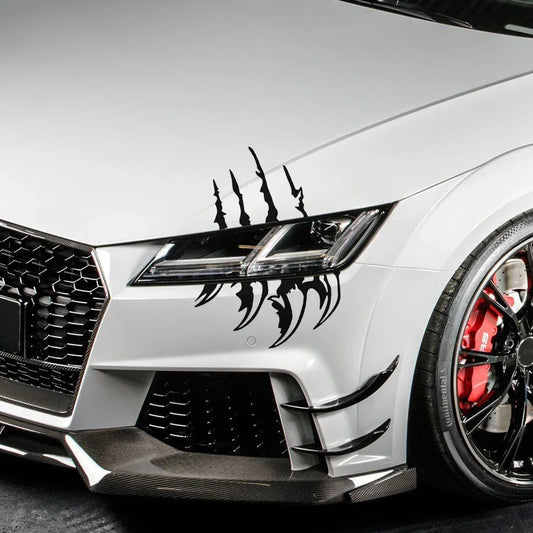 Universal Headlight Eyebrow Claw Decals – PVC, Pro Tuning – Car Accessories | MotorWorld Marketplace
