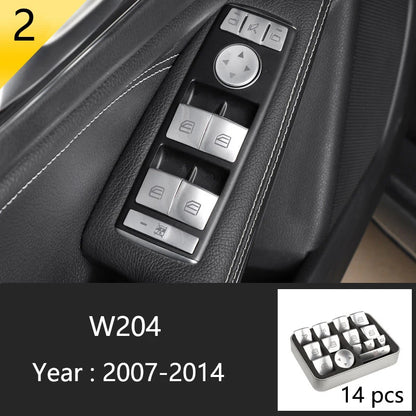 Carbon Fiber Window Trim for Mercedes C-Class W204/C180/C200 Type 2 – Car Accessories | MotorWorld Marketplace