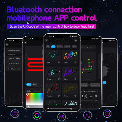 RGB LED Ambient Light USB for Tesla Model 3/Y/S/X