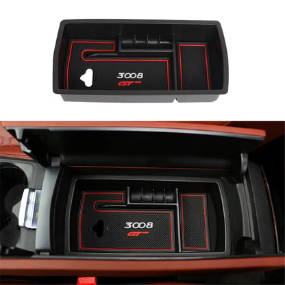 Peugeot 3008 GT Armrest Storage Box 2016-2023 Upgrade