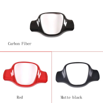 ABS Carbon Fiber Steering Wheel Cover for Smart 451 09-15 – Car Accessories | MotorWorld Marketplace
