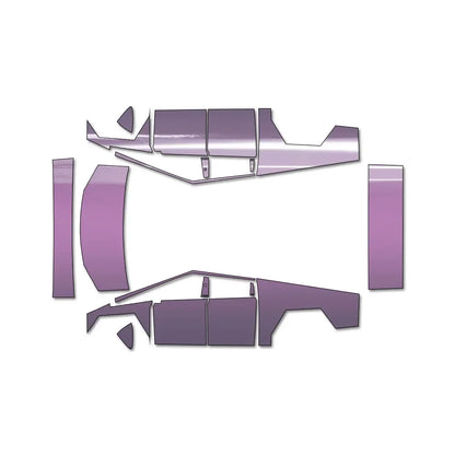 Tesla Cybertruck 2024 Pre-Cut Color Changing Vinyl Film Deep purple – Car Accessories | MotorWorld Marketplace