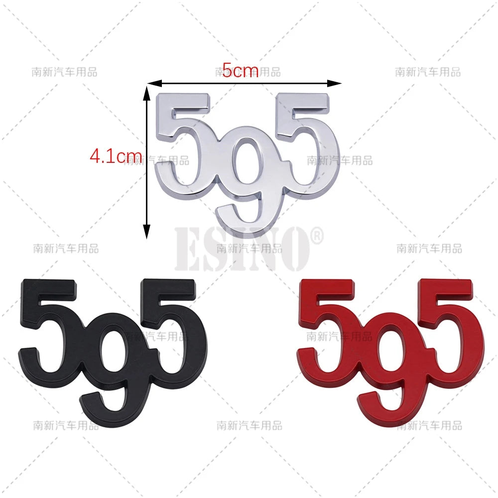 3D Zinc Alloy Badge Emblem for Alfa Romeo Abarth 595 695 – Car Accessories | MotorWorld Marketplace