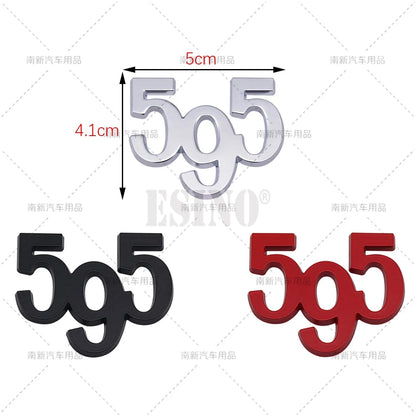3D Zinc Alloy Badge Emblem for Alfa Romeo Abarth 595 695 – Car Accessories | MotorWorld Marketplace