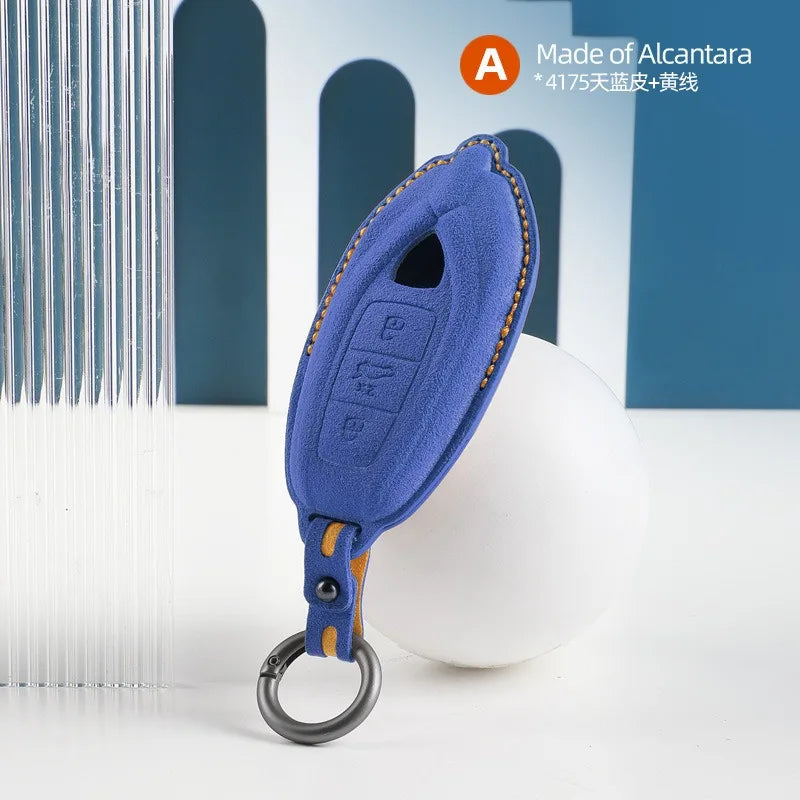 Premium Suede Key Case for Lamborghini Urus & Revuelto
