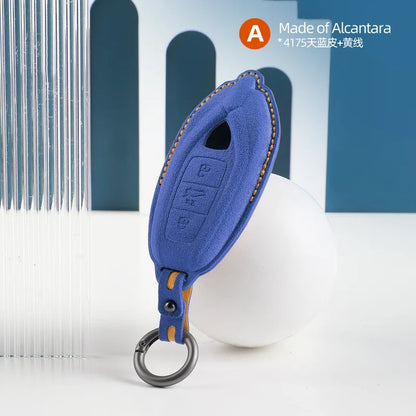 Premium Suede Key Case for Lamborghini Urus & Revuelto