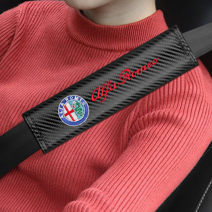 Leather Seat Belt Cover for Alfa Romeo