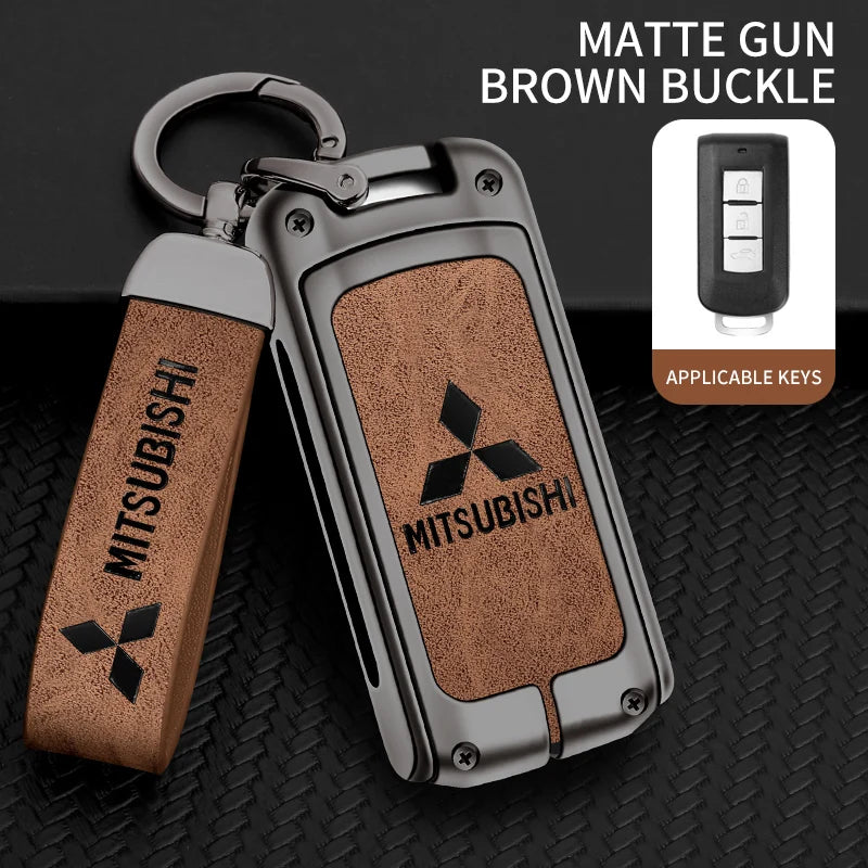 Premium Zinc Alloy Key Shell for Mitsubishi