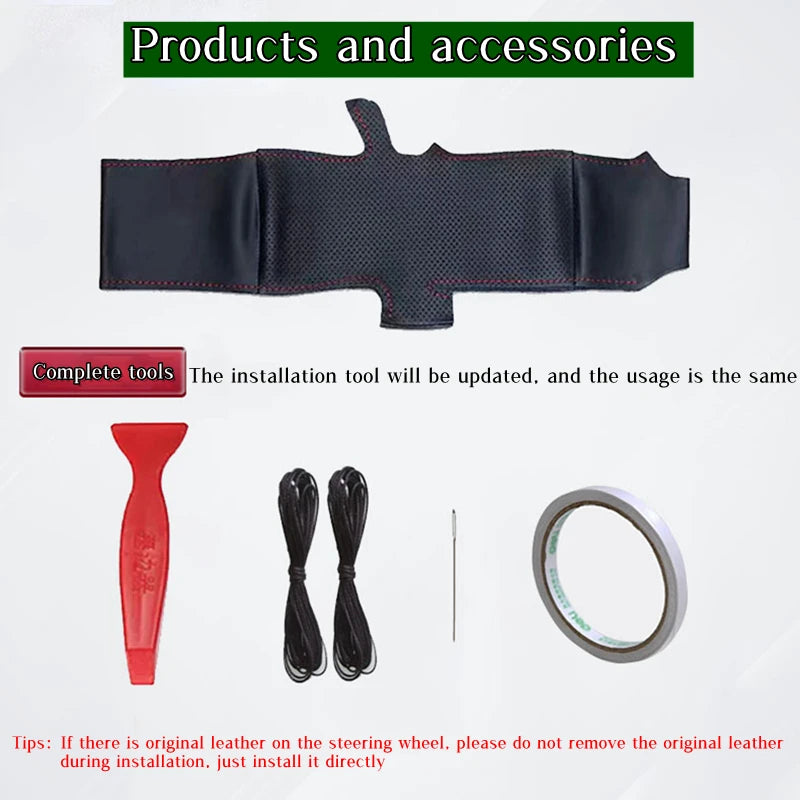 Premium Steering Wheel Cover for Mitsubishi
