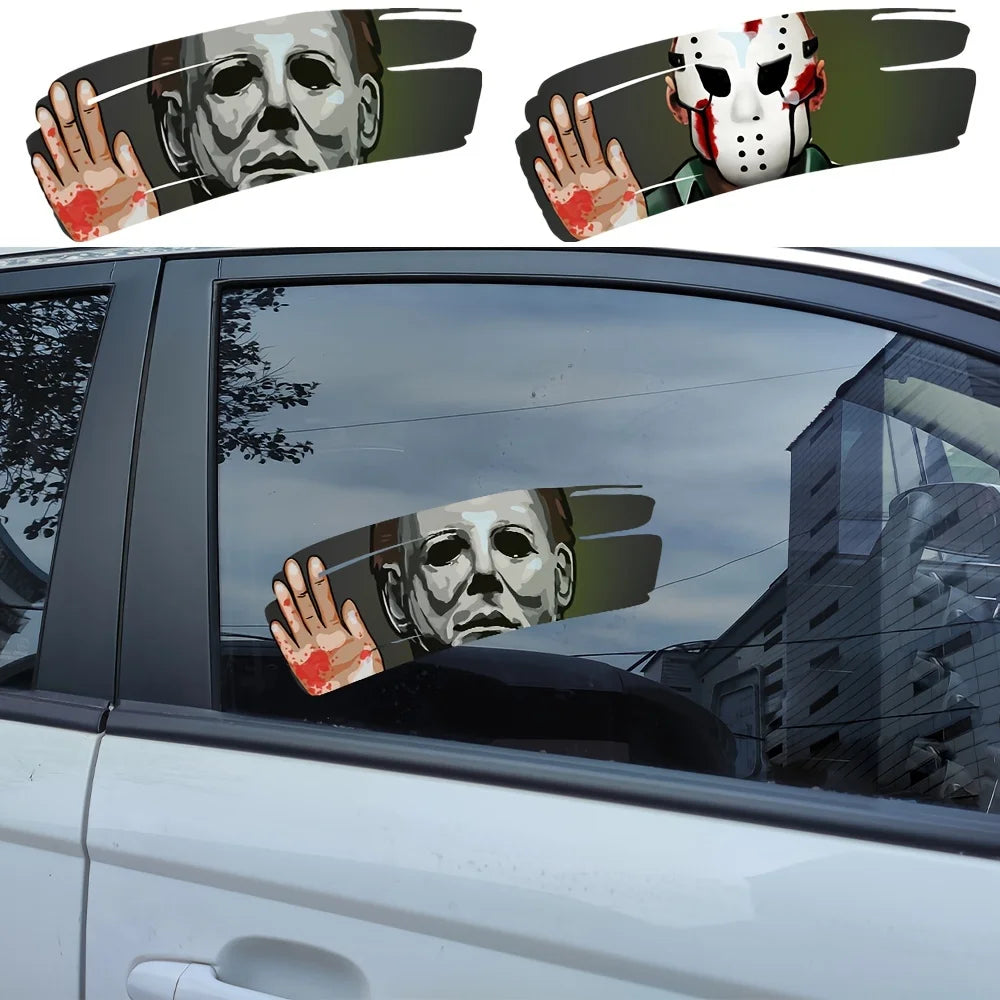 Halloween 3D Peeping Car Sticker Waterproof Auto Window Decor – Car Accessories | MotorWorld Marketplace