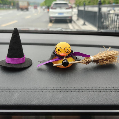 Halloween Rubber Duck Dashboard Ornament – Witch Hat & Cape – Car Accessories | MotorWorld Marketplace