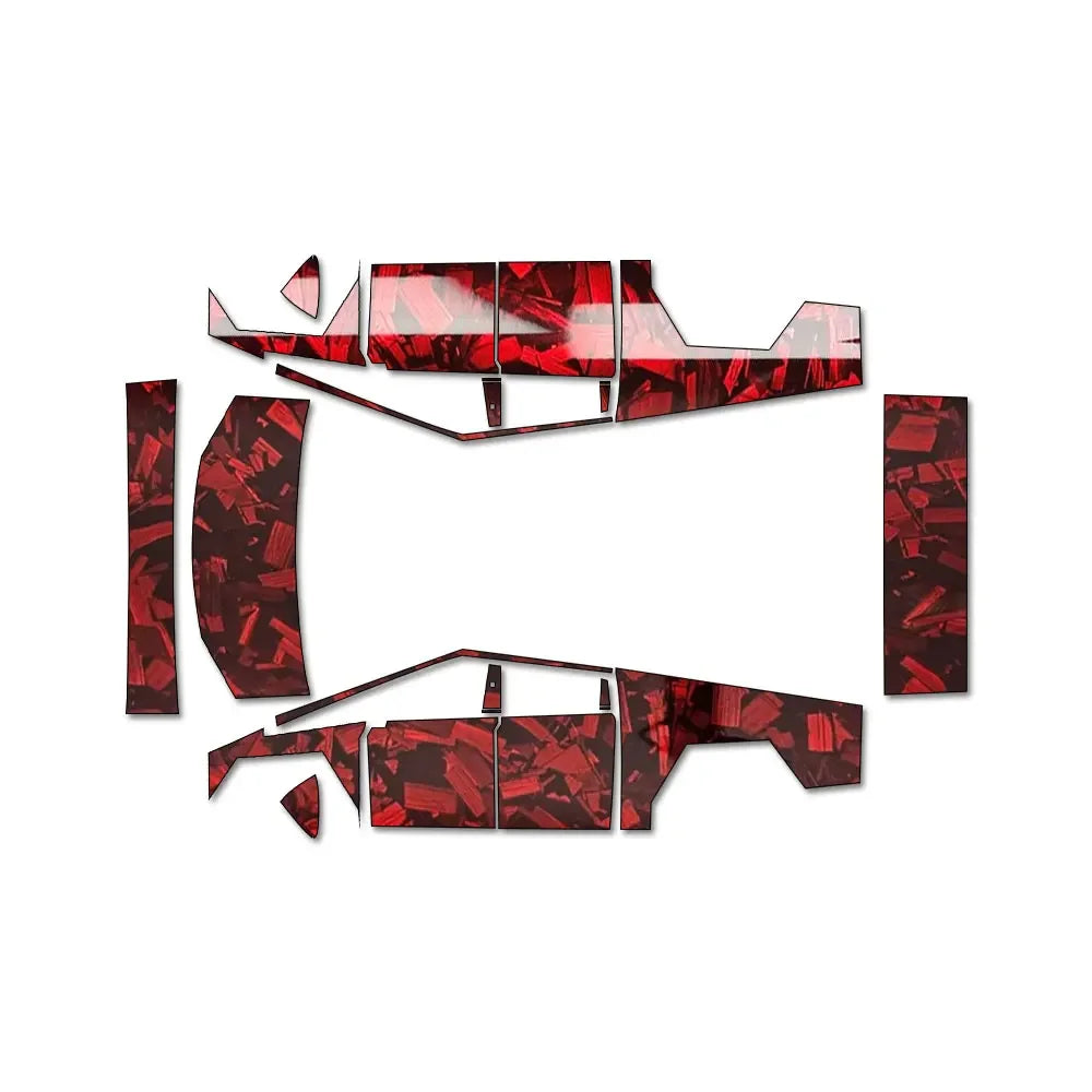 Tesla Cybertruck 2024 Pre-Cut Color Changing Vinyl Film Flower Red – Car Accessories | MotorWorld Marketplace