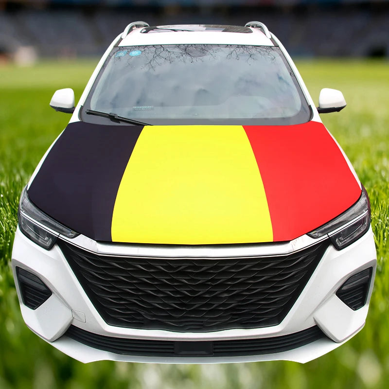 National Flag Car Hood Cover 115x160CM – Custom Engine Wrap
