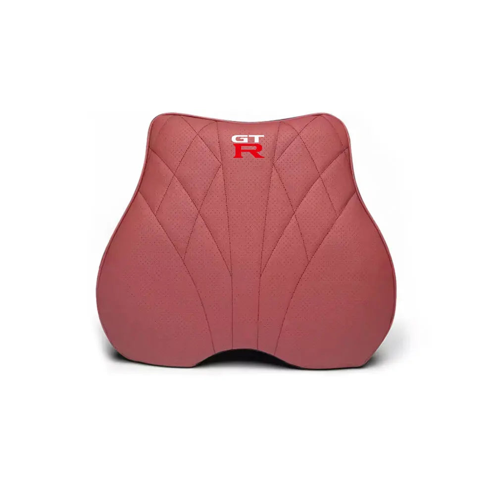 Premium Leather Neck & Lumbar Pillow for Nissan Models
