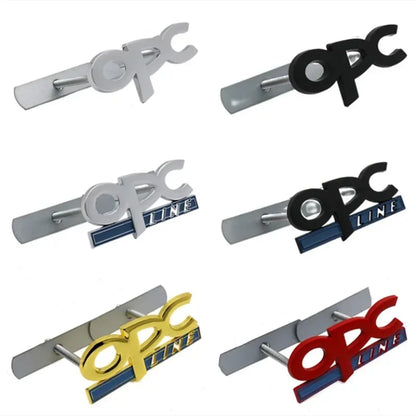 3D Metal OPC Line Emblem for Opel Insignia Astra Corsa