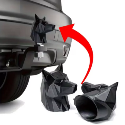 50mm Dog Head Tow Bar Ball Cover – Durable Black Cap – Car Accessories | MotorWorld Marketplace